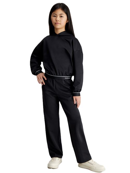 CALVIN KLEIN Shine Logo Tracksuit for Girls CALVIN KLEIN | CKIG0IG02299TBEH